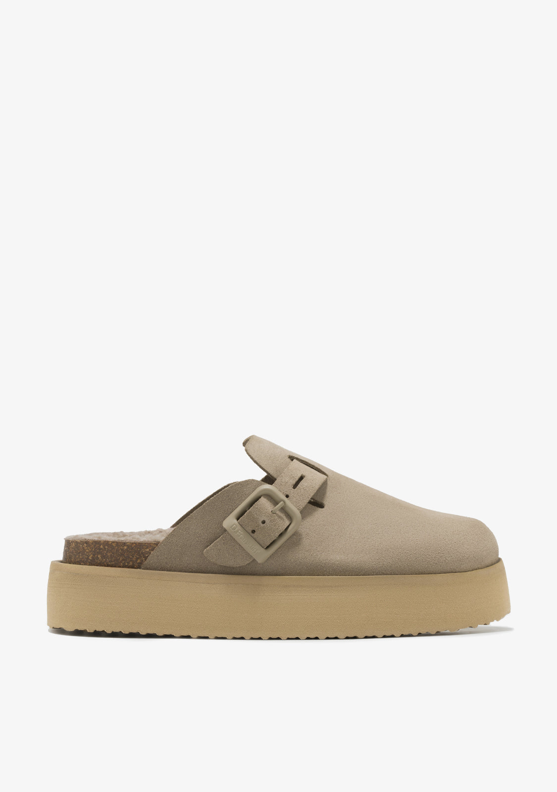 Vibe Clog Basic Platform Taupe X D.Franklin