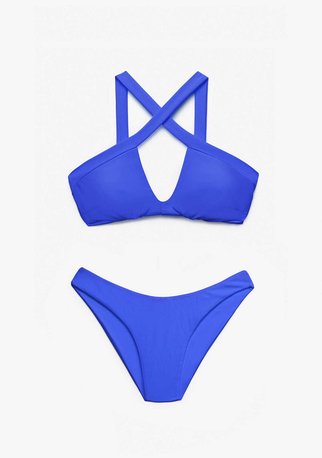 Set Fiona Top Indigo Blue + Riva Bottom Indigo Blue