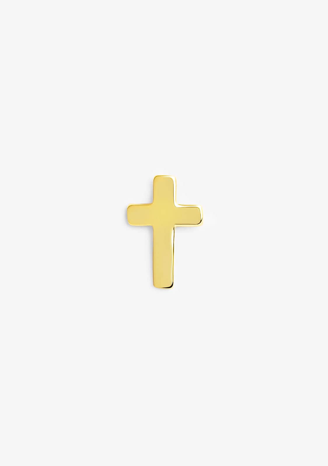 Mini Cross Piercing Gold