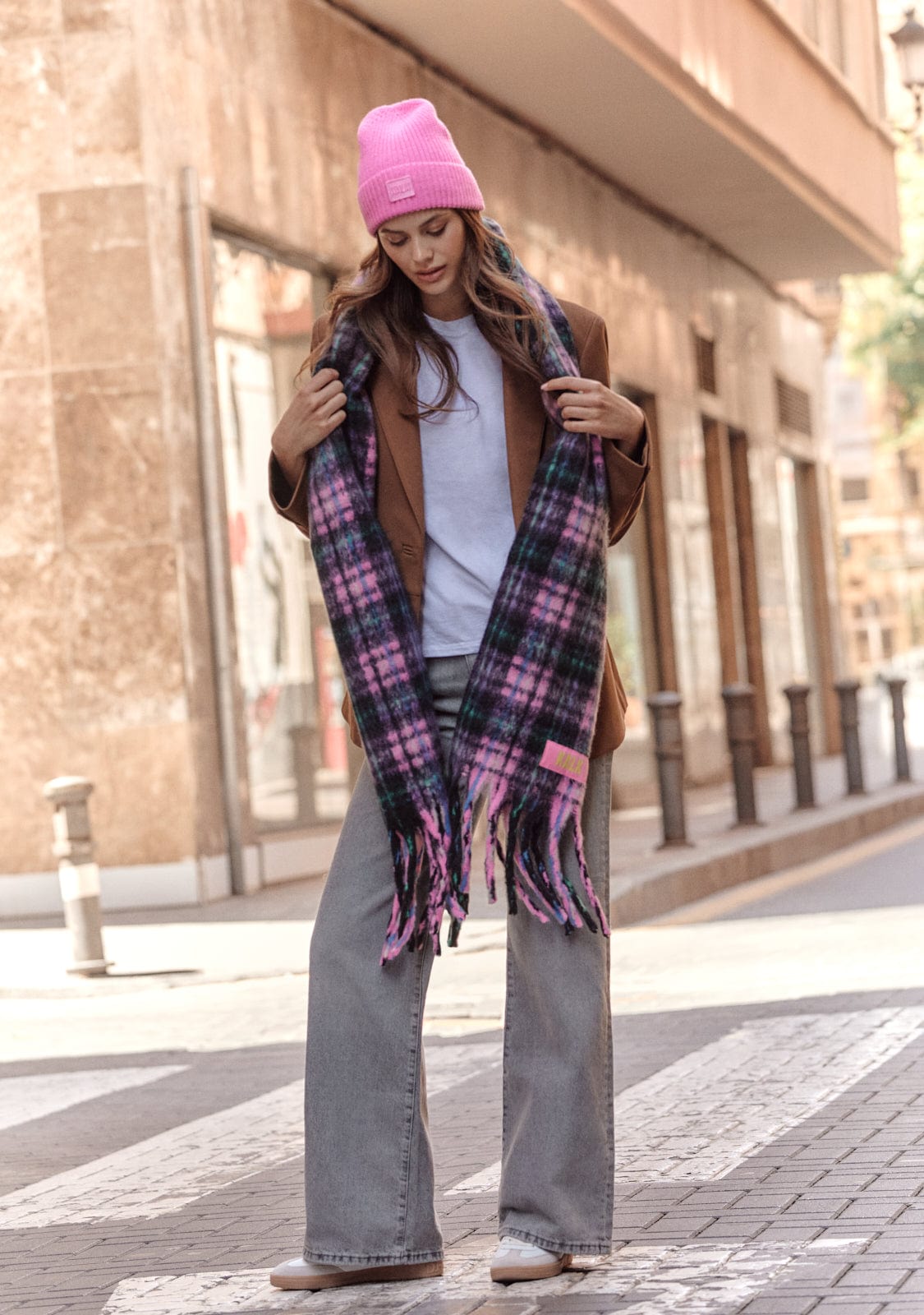Gorro Rosa First Kalk