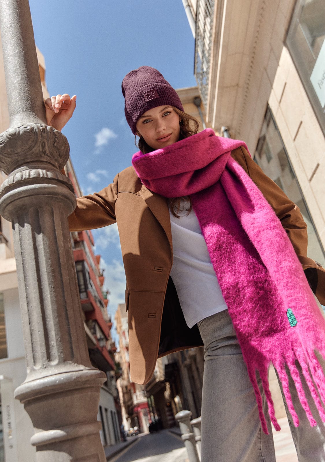Scarf First Wine Kalk