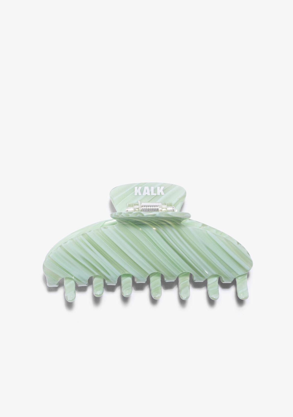 Claw Clip Striped Green Kalk