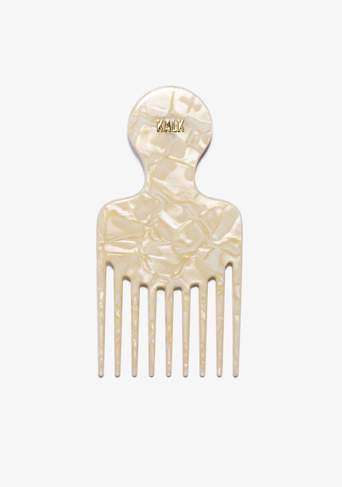 Peine Curly Nácar Kalk