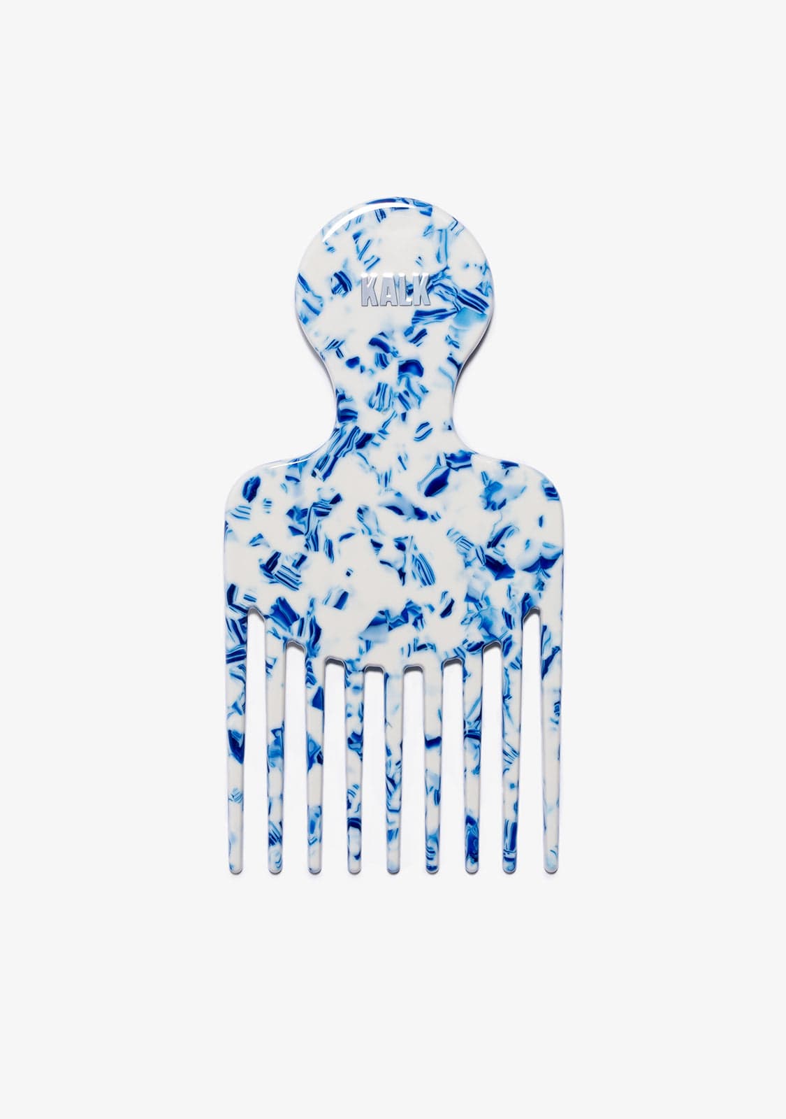 Peine Curly Blanco Kalk