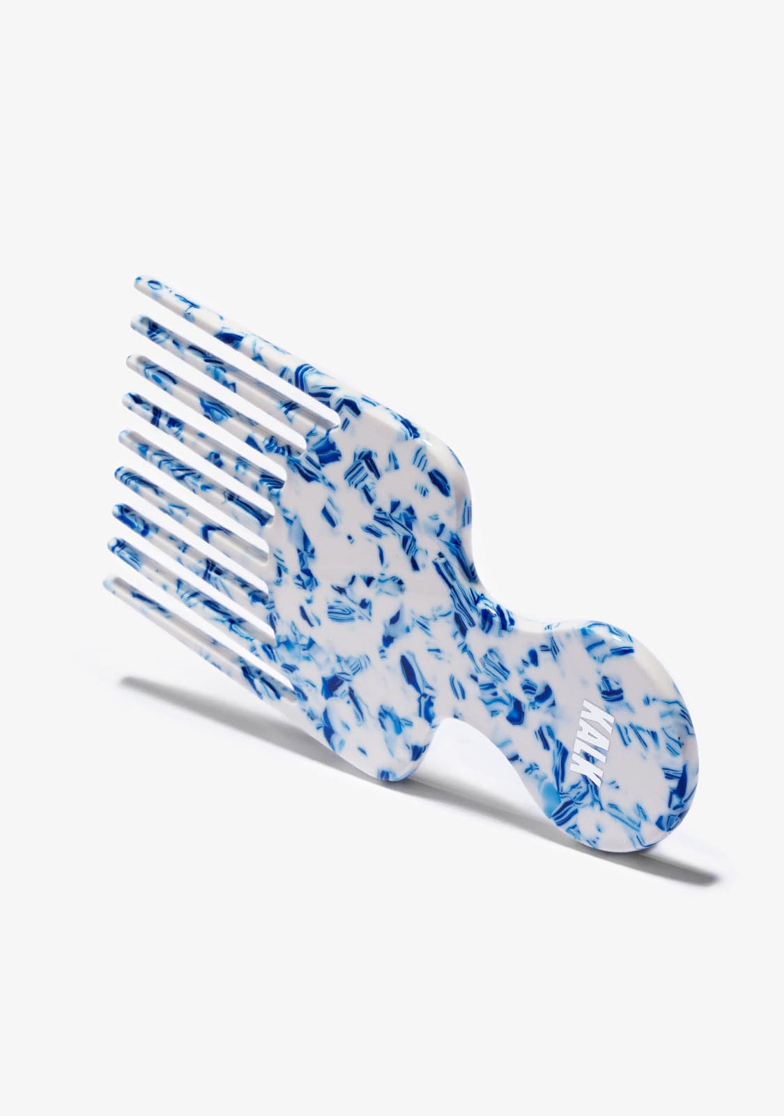 Peine Curly Blanco Kalk