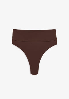 Cueca Biquíni Castanho Cocoa Manami