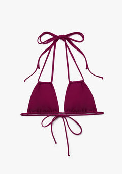 Haut de Bikini Bordeaux Akira