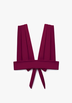 Haut de Bikini Bordeaux Hanan