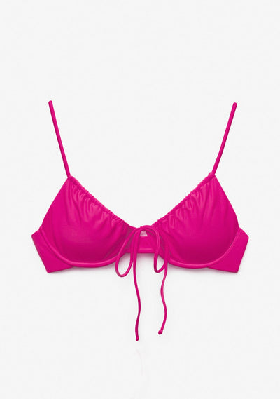 Top Bikini Rinna Fucsia
