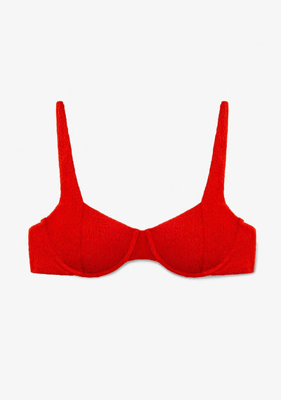 Top Bikini Saya Rojo