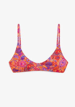 Bikini Top Paisley Punch Suri
