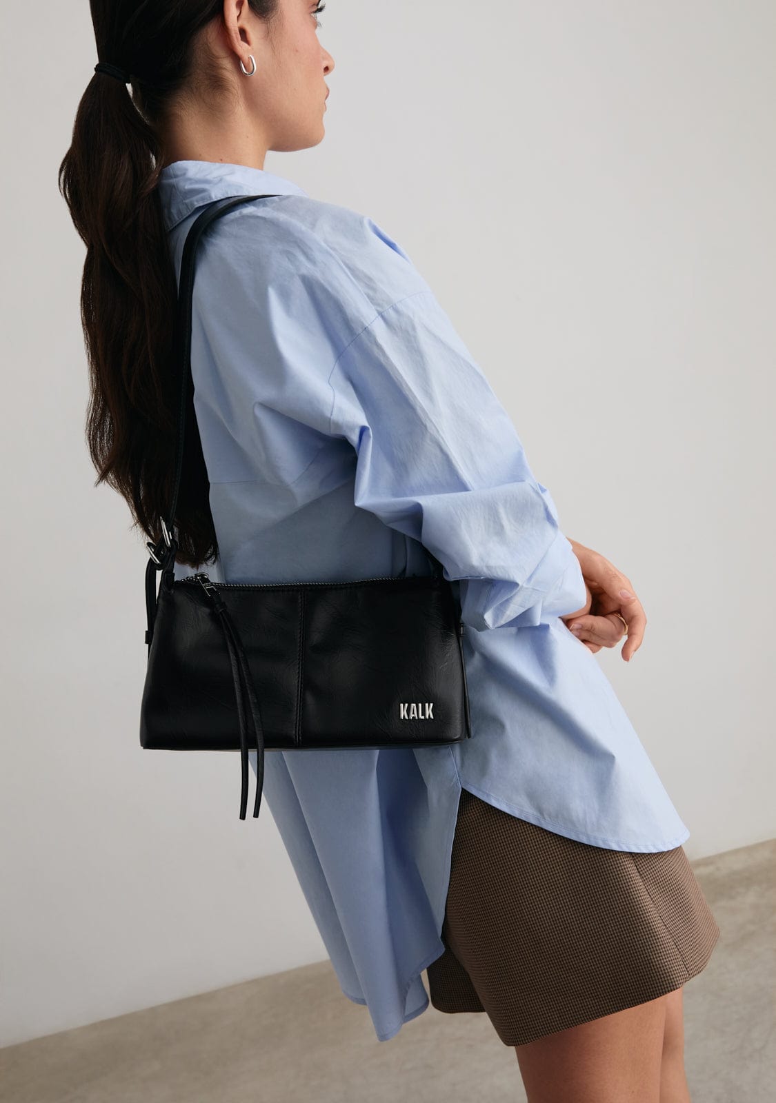Colette Bag Schwarz Kalk