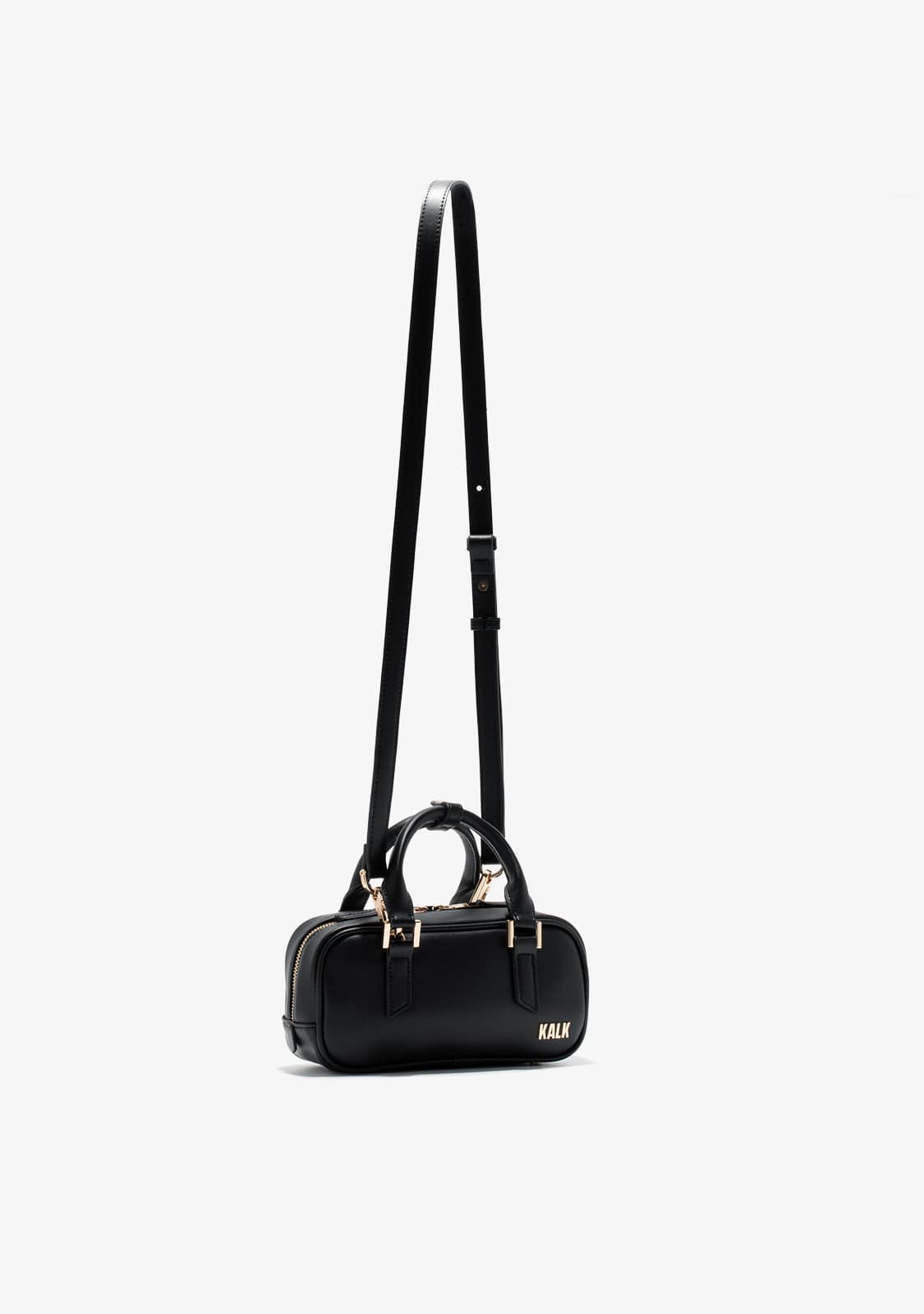 Mini Bowling Bag Schwarz Kalk