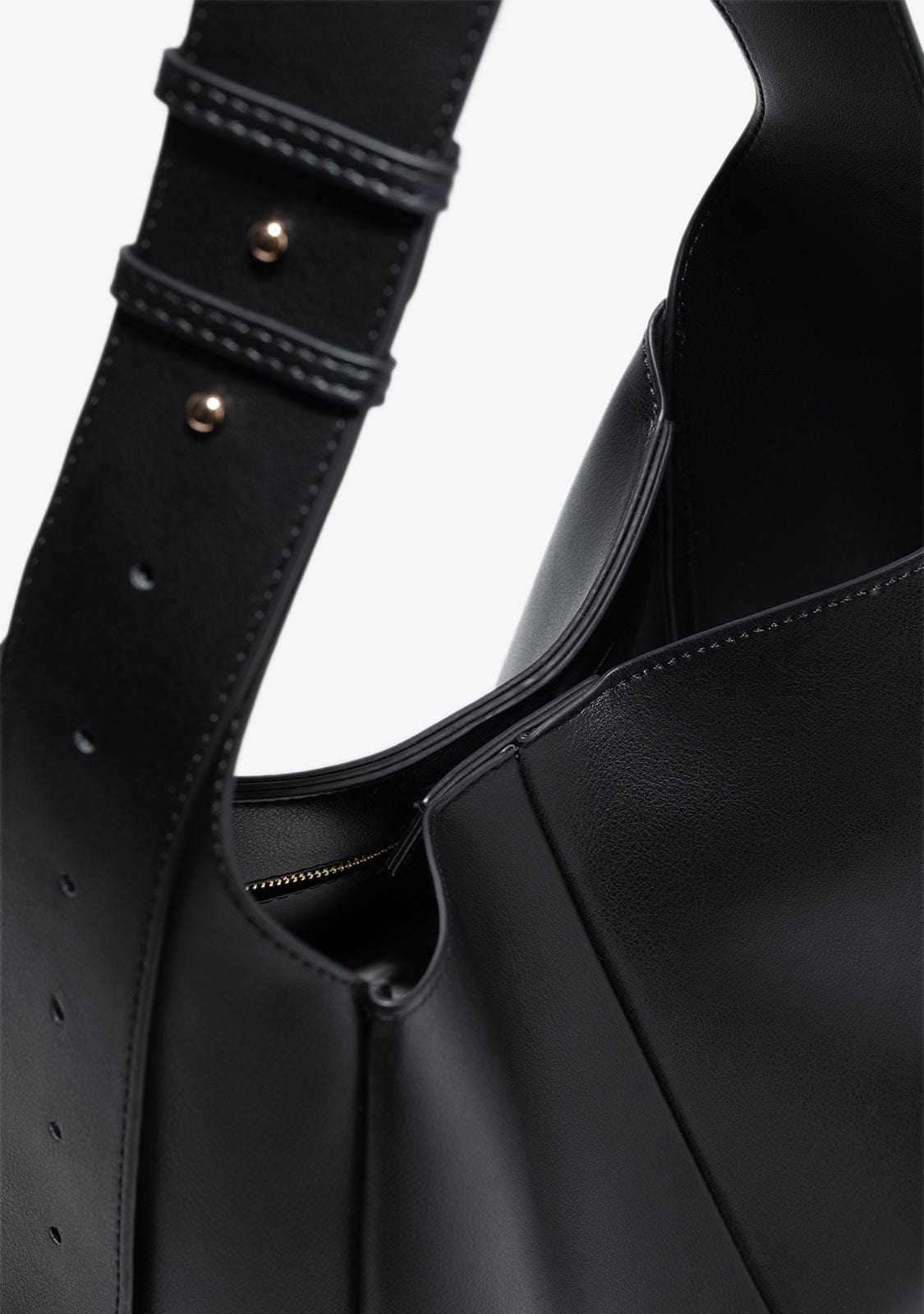 Hobo Bag Black Kalk
