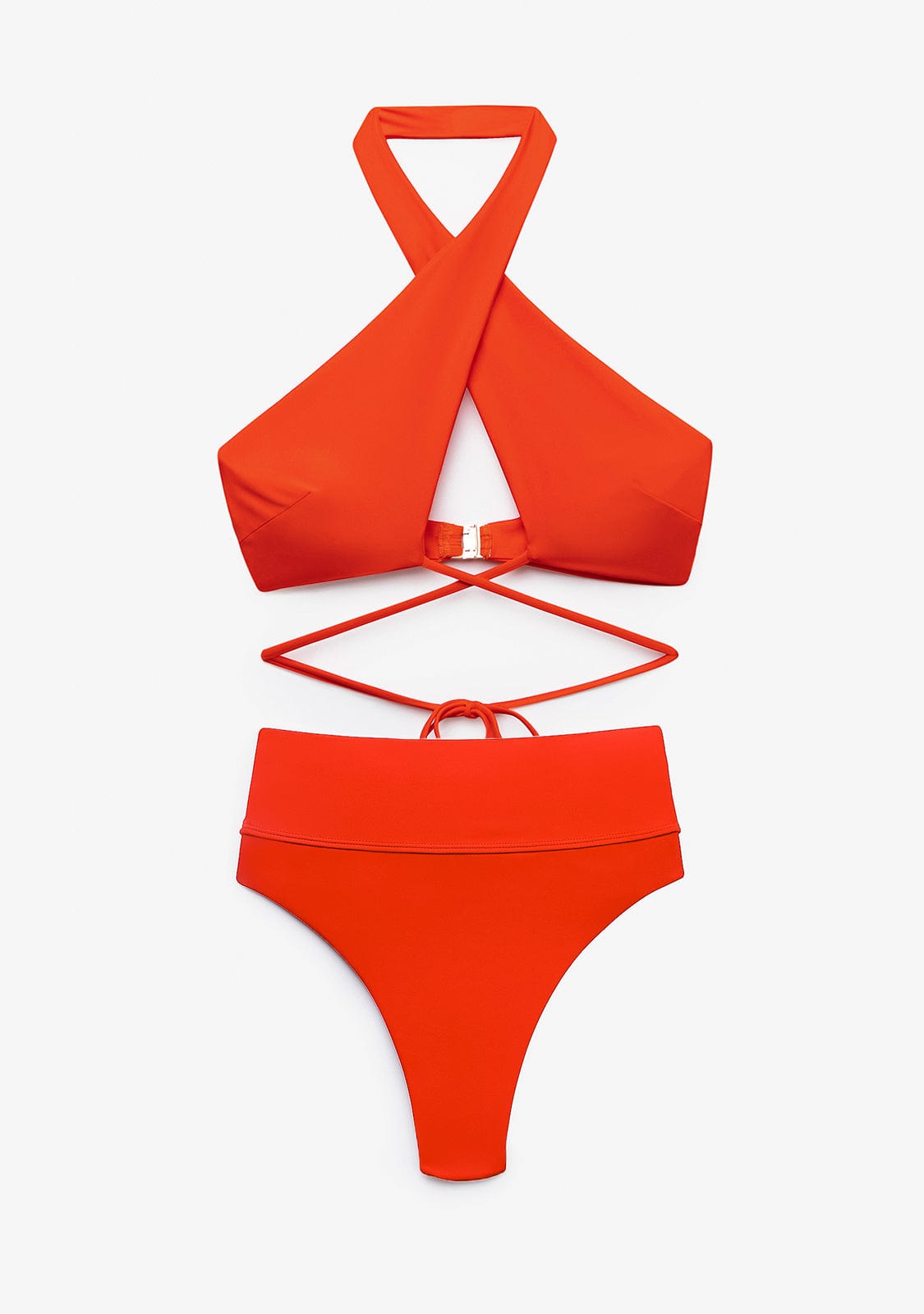 Set Ohara Top Orange + Manami Bottom Orange