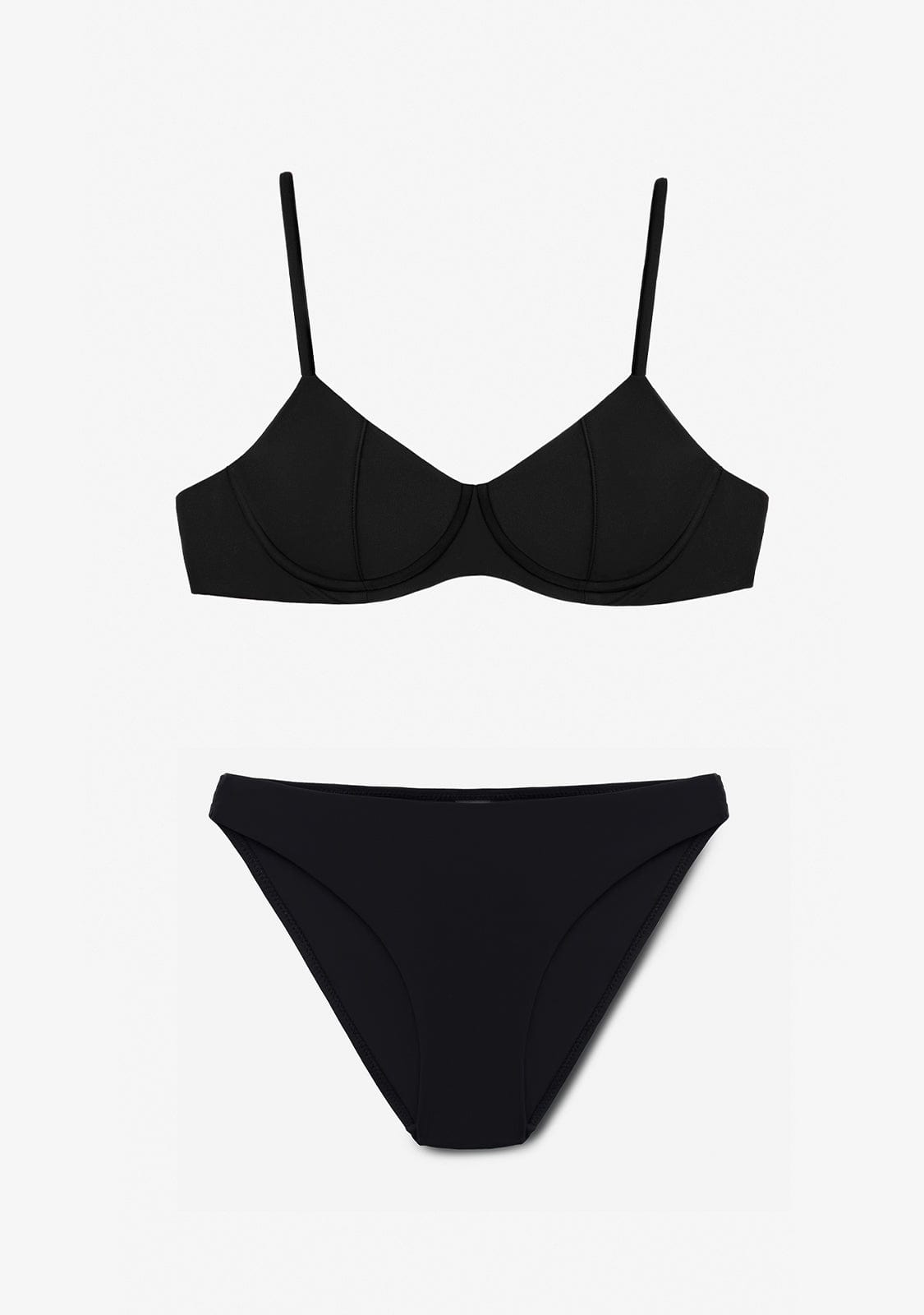 Bikini Ena Top + Gala Bottom Black