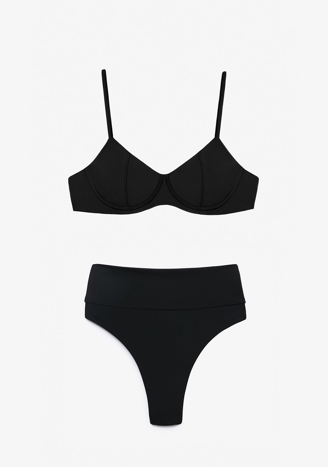 Bikini Ena Top + Manami Bottom Black