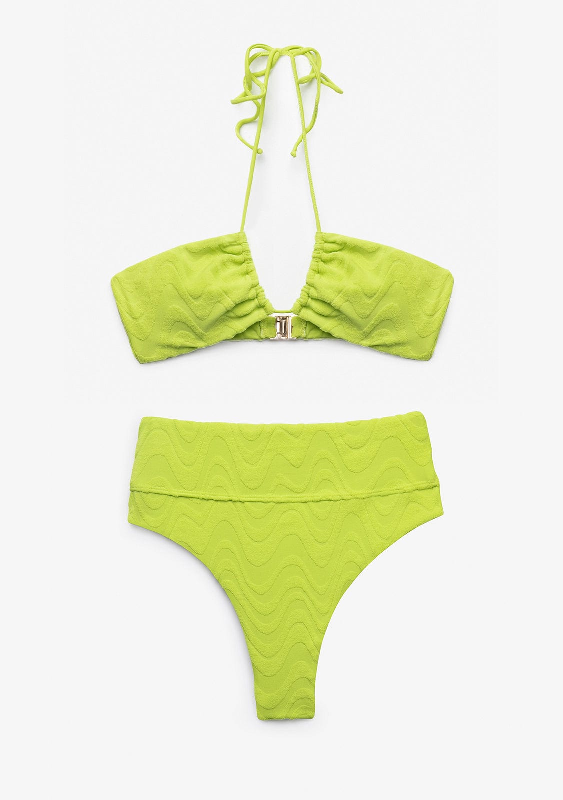 Bikini ISAMA TOP + MANAMI BOTS LIME