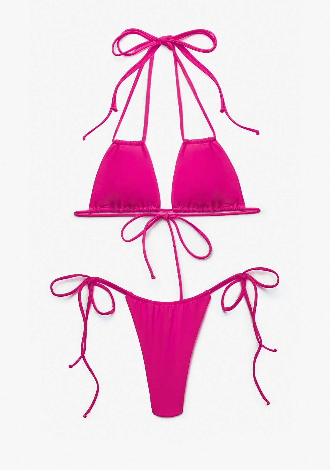 Bikini Top Akira + Braguita Kame Fucsia