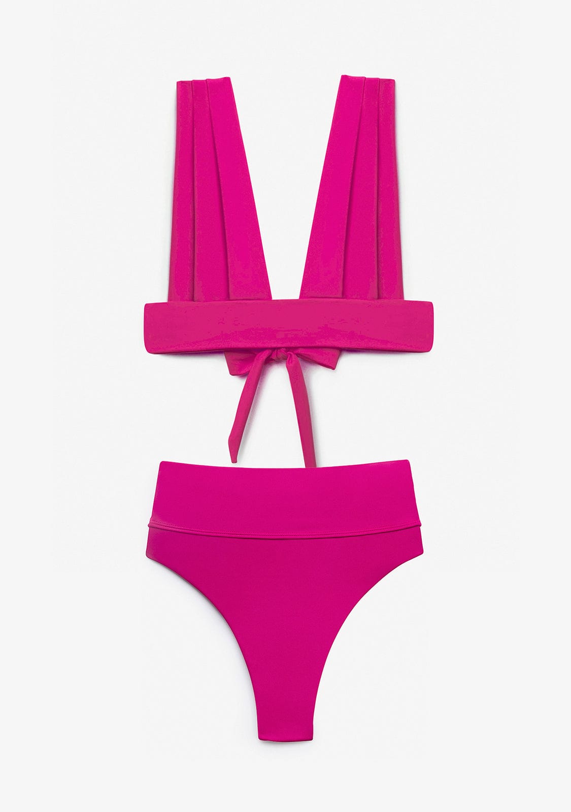 Bikini Hanan Top + Manami Bottom Royal Pink