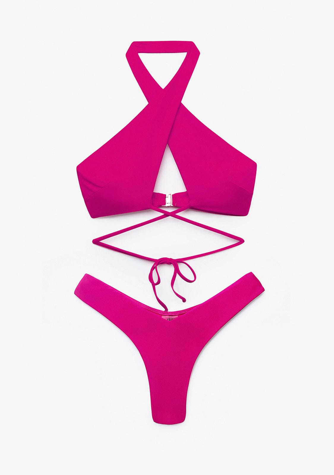 Bikini Top Ohara + Braquita Gina Fucsia