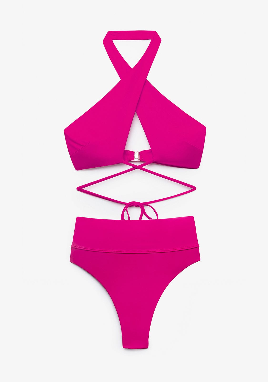 Bikini Top Ohara + Braguita Manami Fucsia