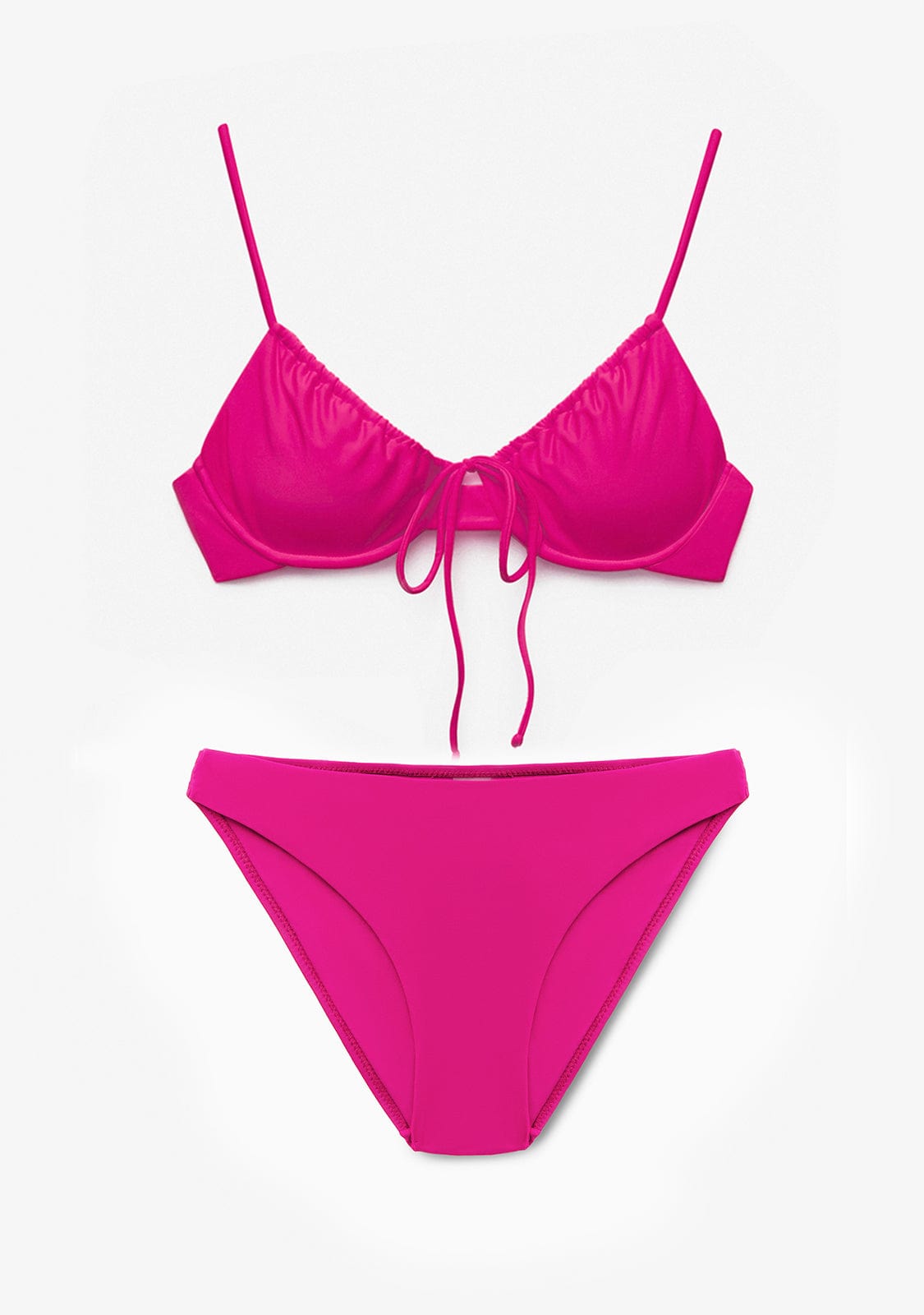 Bikini Top Rinna + Braguita Gala Fucsia