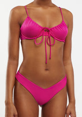 Bikini Rinna Top + Gina Bottom Royal Pink