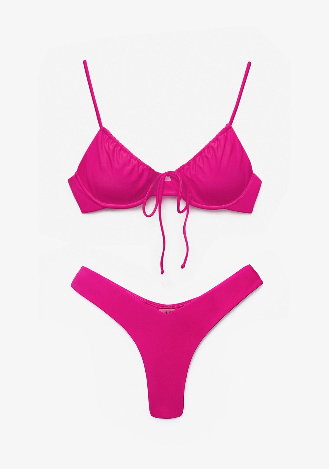 Set Rinna Top Royal Pink + Gina Bottom Royal Pink