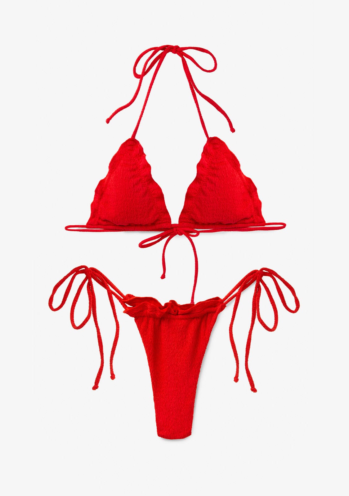 Bikini Haley Top + Kame Bottom Rustic Red