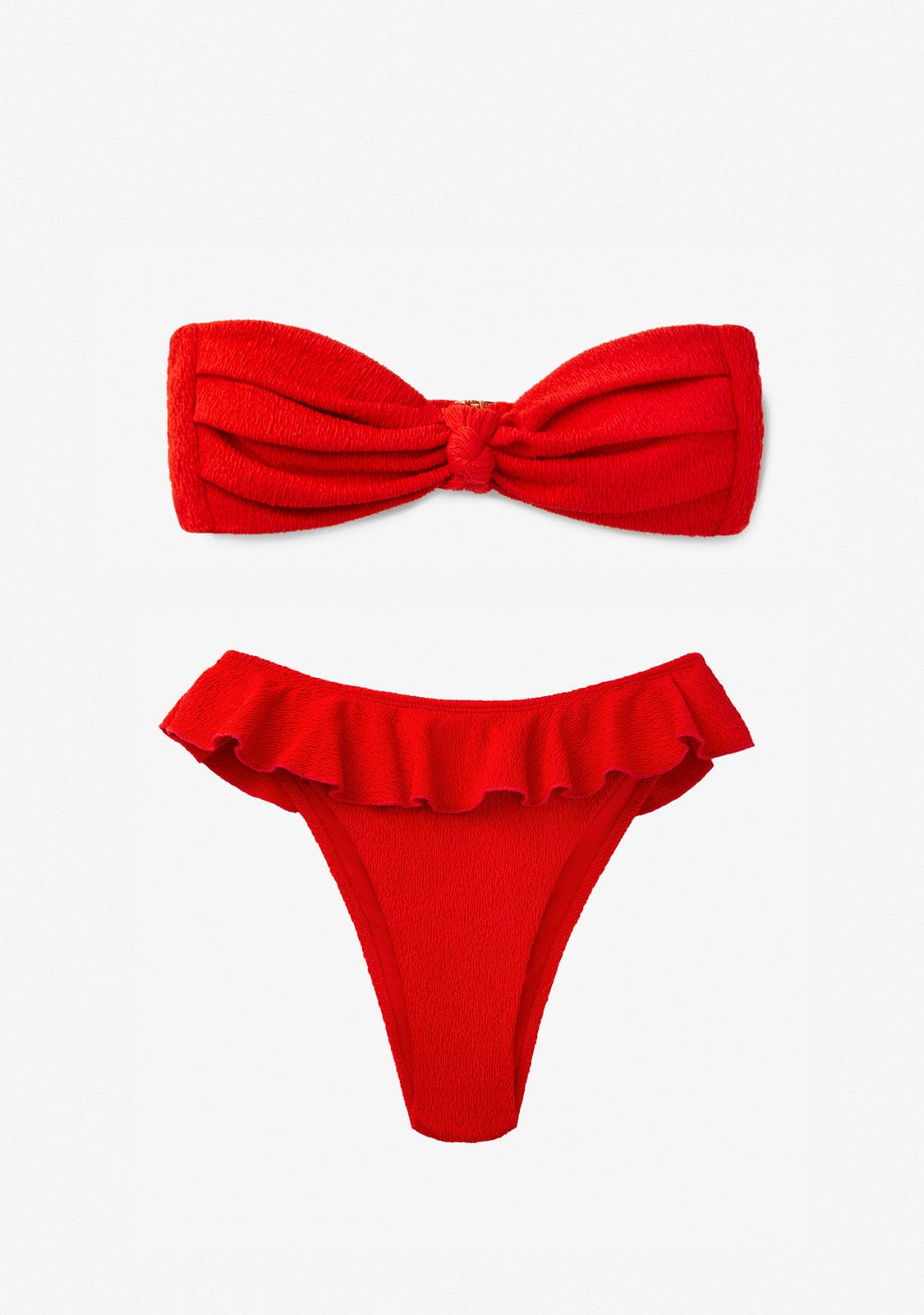 Bikini Top Pamela + Braguita Jolly Rojo