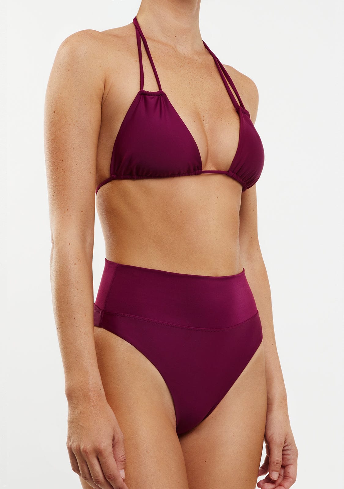 Bikini Akira Top + Manami Bottom Wine
