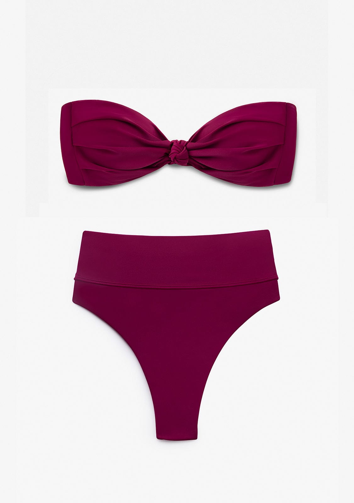 Bikini Pamela Top + Manami Bottom Wine