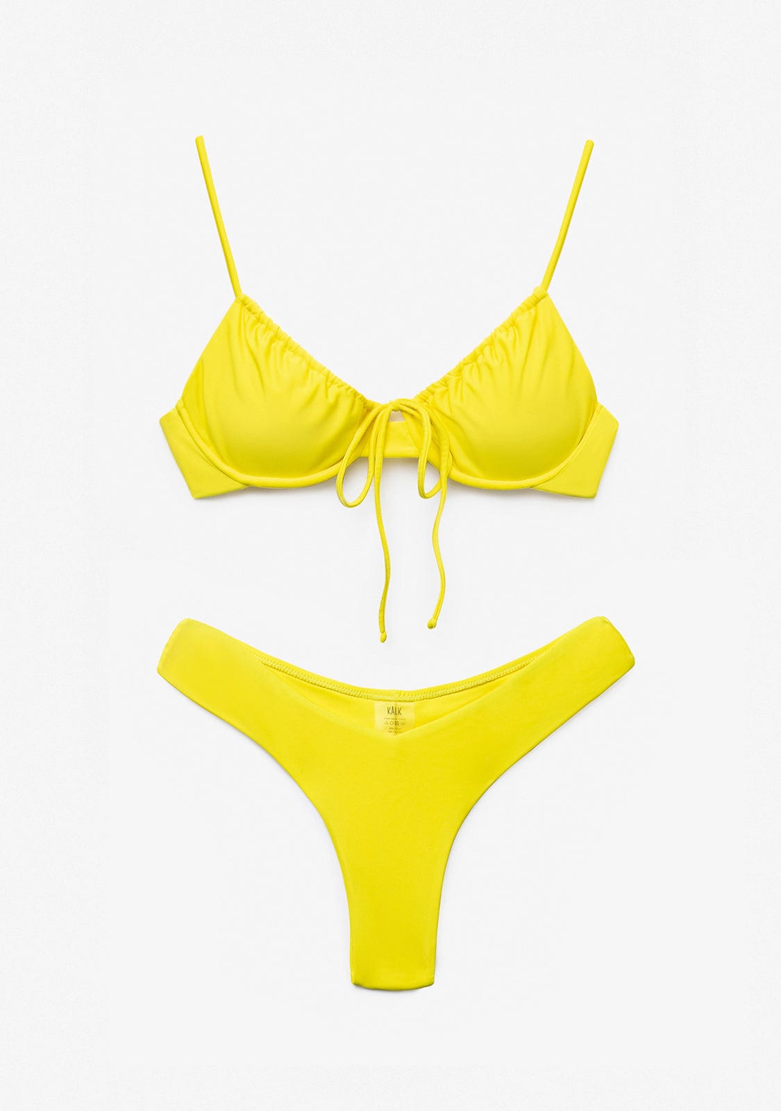 Bikini Rinna Top + Gina Bottom Yellow