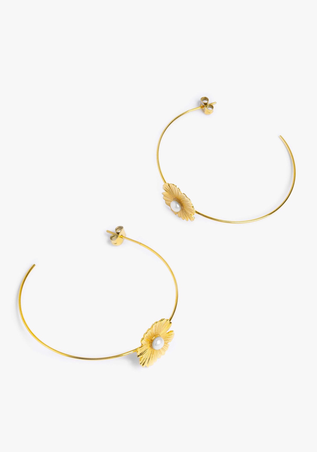 Twig Earrings Gold