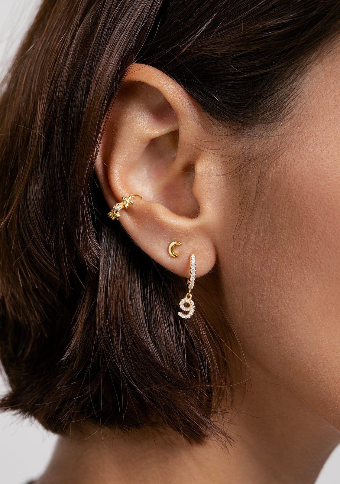 Piercing Aro Nine Gold