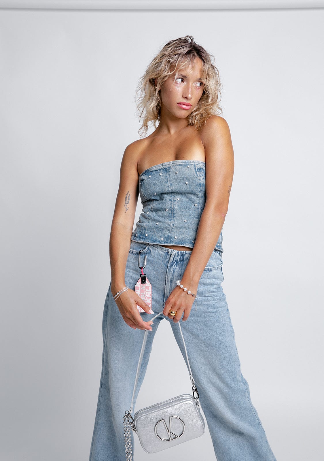 Glitzer Schlüsselanhänger Pink Kalk | Online Kaufen | KALK