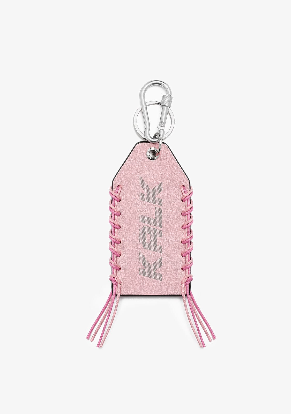 Off white deals keychain pink