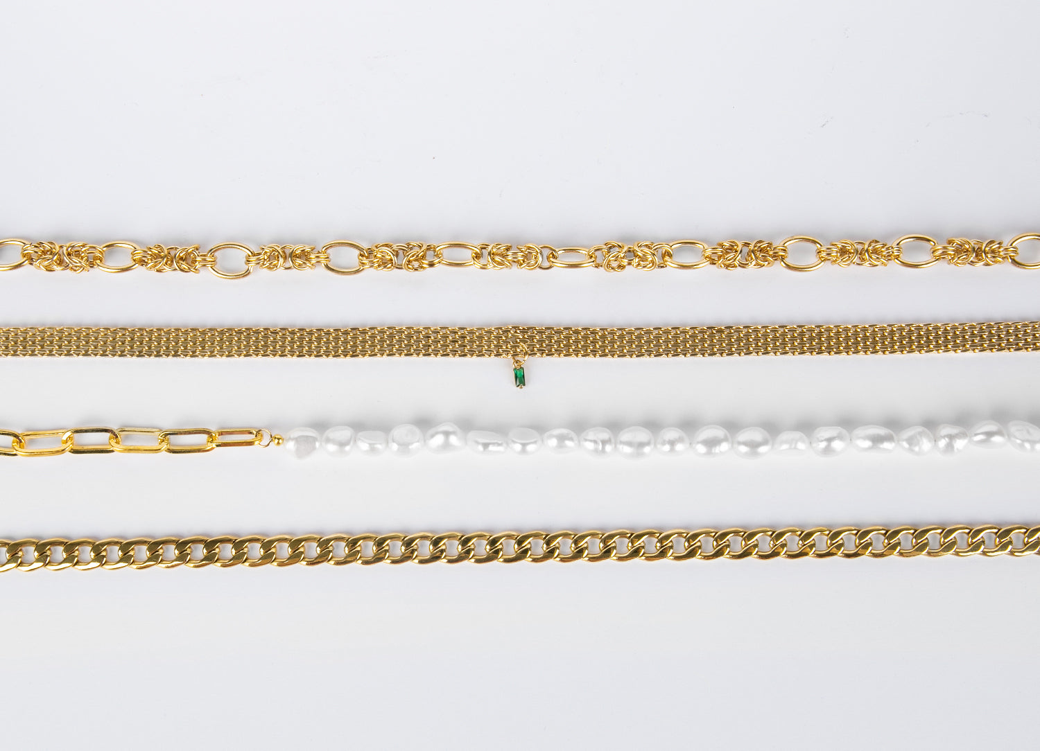 tipos de cadenas de oro en Kalk
