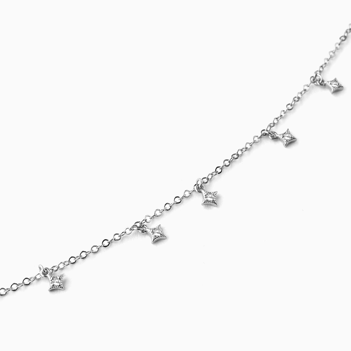 Tobilleras plata