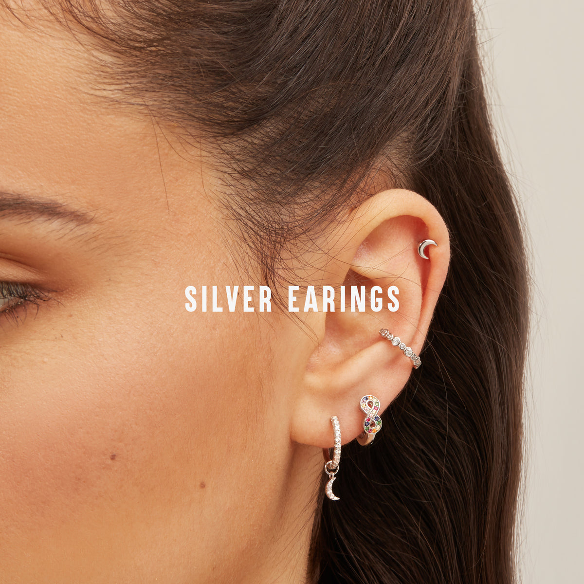 Silver Earrings 925 Sterling Silver Collection at KALK