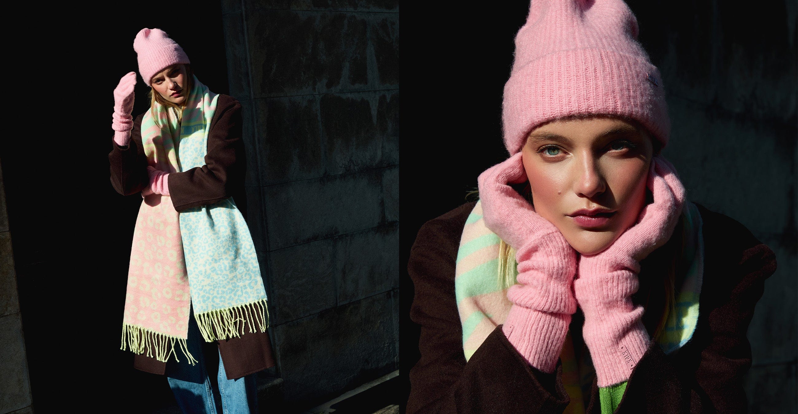 Gorros y bufandas en oferta