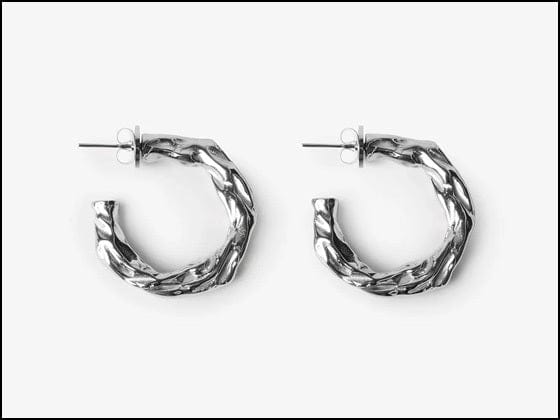 Pares de pendientes de Plata de Ley 925