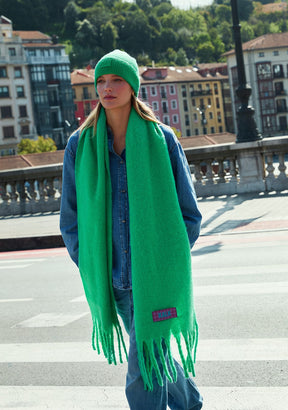 Beanie First Green Kalk