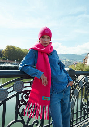 Scarf First Fuchsia Kalk