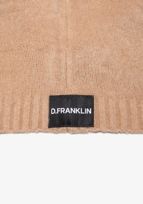 Nordic Bomb Knitted Balaclava Beige + Scarf Globe Beige Kalk