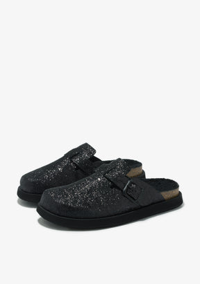 Vibe Clog Glitter Black X D.Franklin
