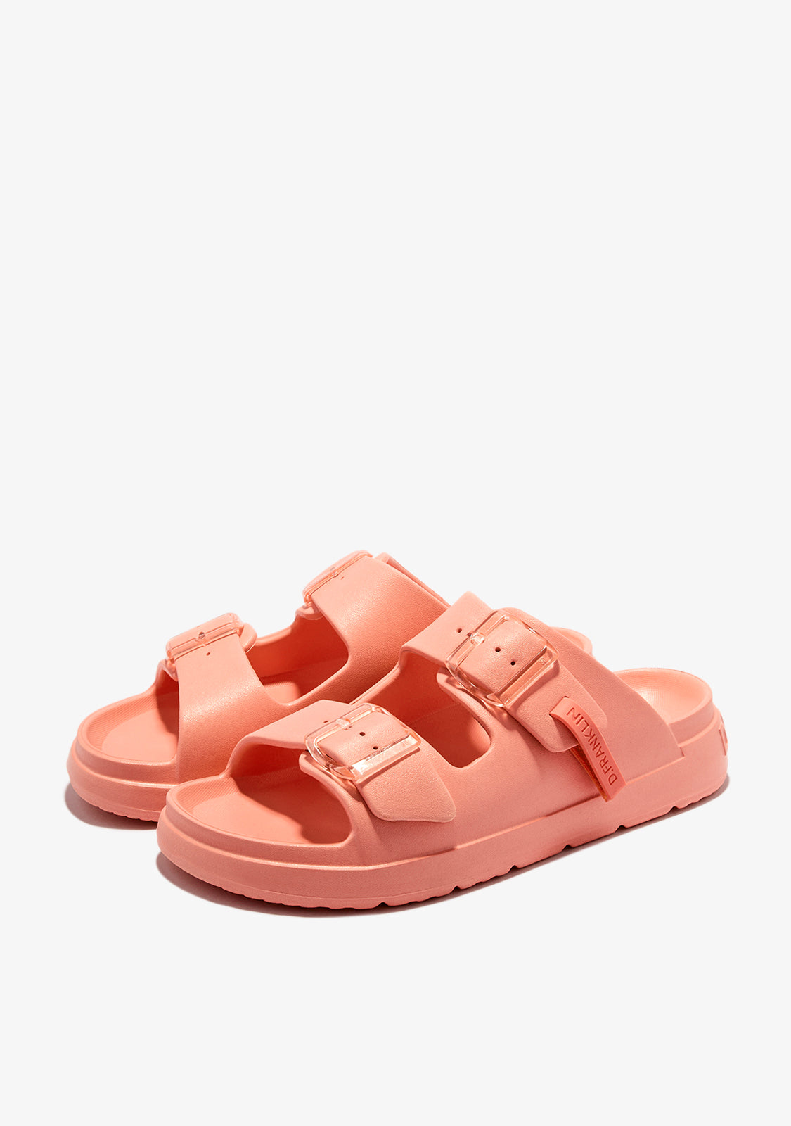 SANDALIAS DOBLE HEBILLA NARANJA VIBE FOAM
