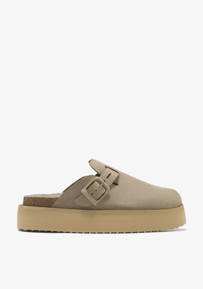 Vibe Clog Basic Platform Taupe X D.Franklin
