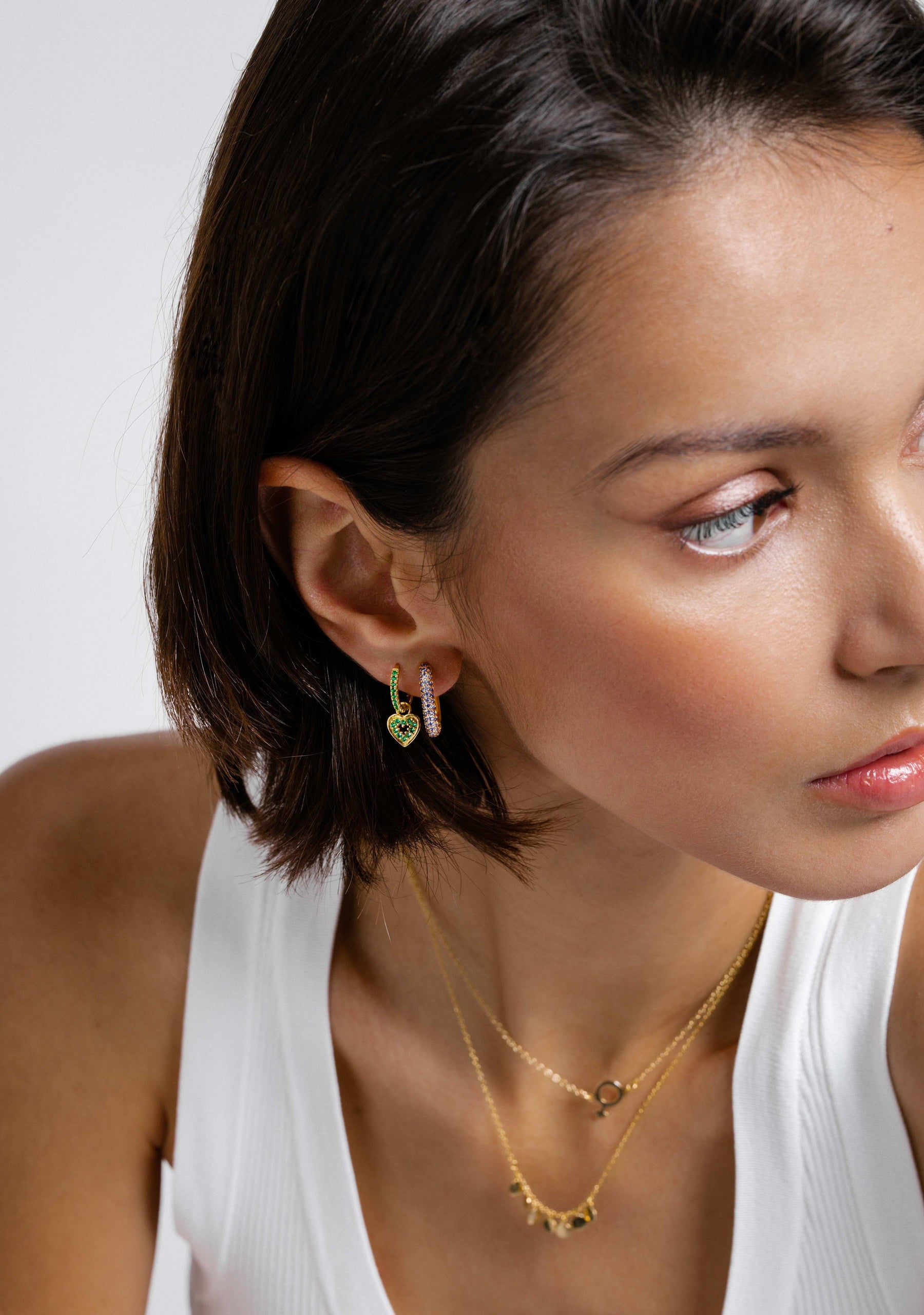 Piercing Couture Amethyst Ouro